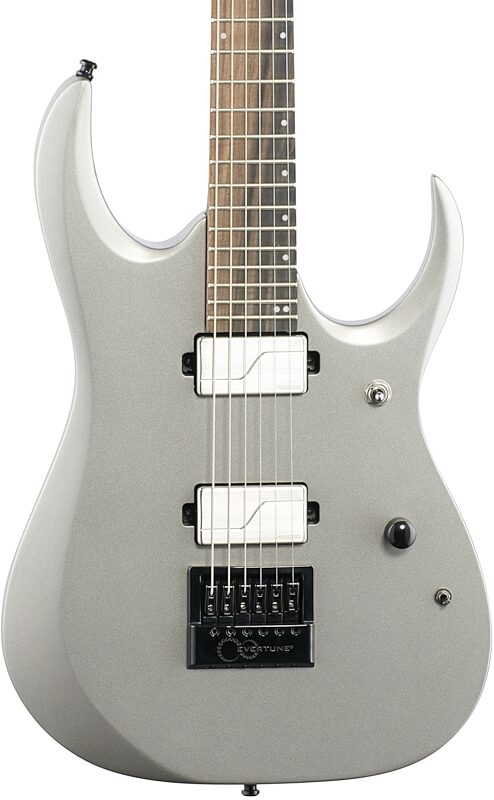 Ibanez Axion Label RGD61ALET Electric Guitar, Metallic Gray, Body Straight Front