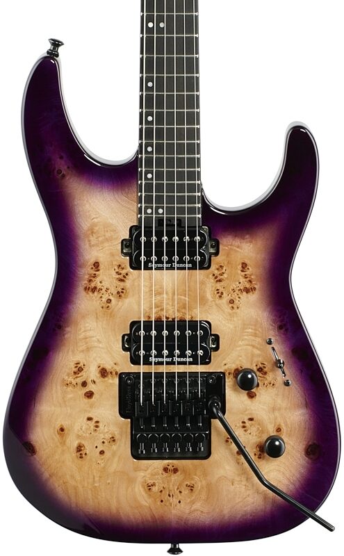 Jackson Pro DK2P Dinky Electric Guitar, with Ebony Fingerboard, Purple Sunset, Body Straight Front