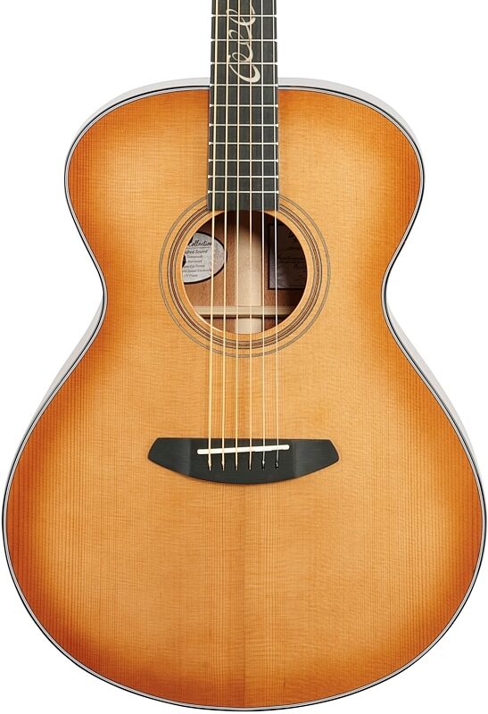 Breedlove Jeff Bridges Organic Concert Acoustic-Electric Guitar (with Gig Bag), New, Body Straight Front