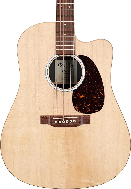 Martin DC-X2E Dreadnought Acoustic-Electric Guitar (with Gig Bag), Rosewood HPL Back and Sides, Body Straight Front