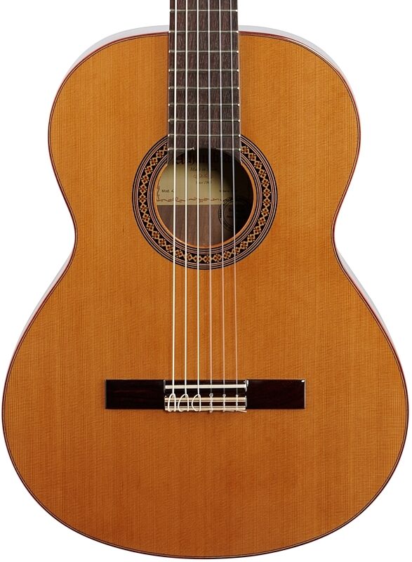 Alhambra 4-Z Conservatory Classical Guitar (with Gig Bag), With Bag, Body Straight Front