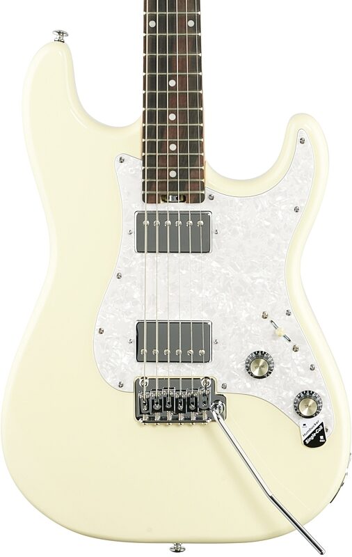 Schecter Jack Fowler Traditional Electric Guitar, Ivory White, Body Straight Front