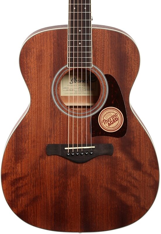 Ibanez Artwood AC340 Grand Concert Acoustic Guitar, Natural Open Pore, Body Straight Front