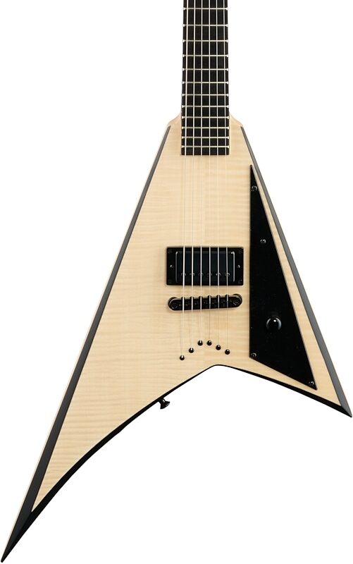 Jackson Pro Christian Andreu Rhoads Electric Guitar, Natural, Body Straight Front