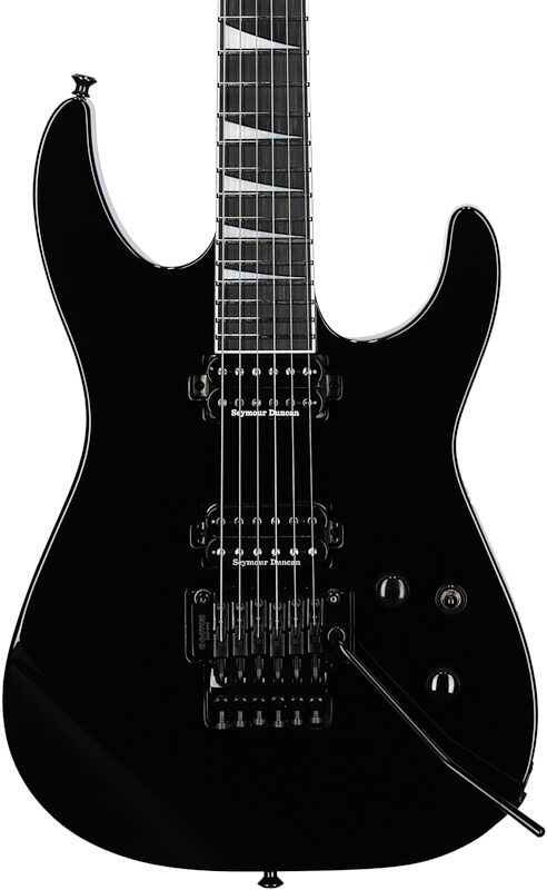 Jackson MJ Series Soloist SL2 Electric Guitar (with Case), Gloss Black, USED, Blemished, Body Straight Front