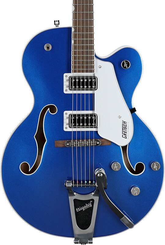 Gretsch G5420T Electromatic Hollowbody Electric Guitar, Azure Blue, Body Straight Front