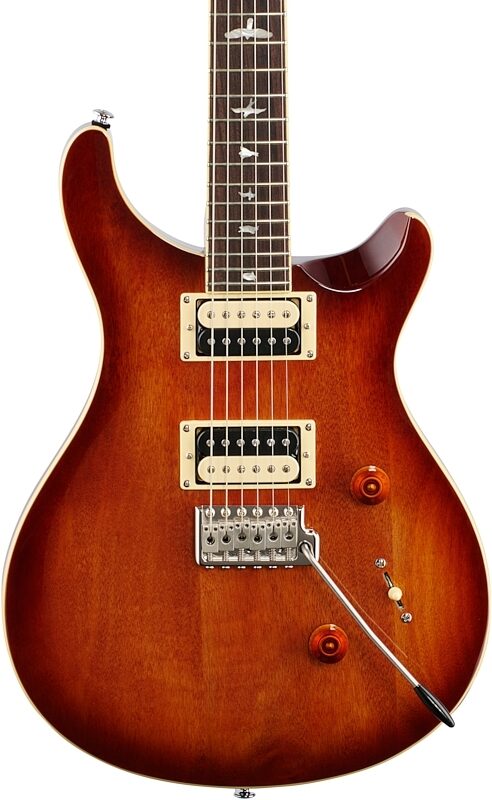 PRS Paul Reed Smith SE Standard 24 Electric Guitar (with Gig Bag), Tobacco Sunburst, Body Straight Front