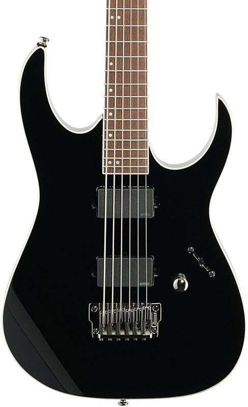 Ibanez RGIB21 Baritone Electric Guitar, Black, Body Straight Front
