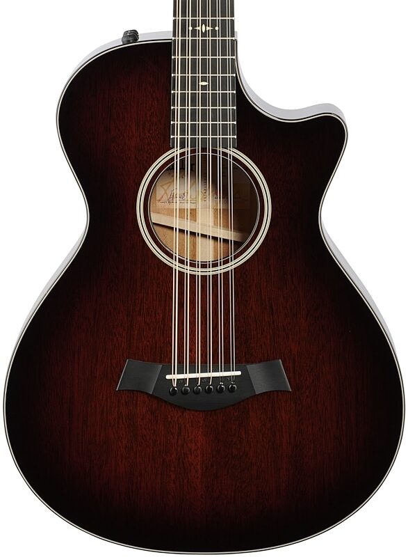 Taylor 562ceV 12-Fret Grand Concert Acoustic-Electric Guitar, 12-String (with Case), New, Body Straight Front