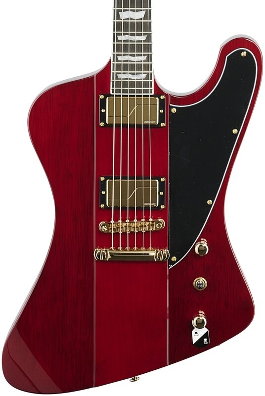 ESP LTD Phoenix-1000 Electric Guitar, See Thru Blk Cherry, Body Straight Front