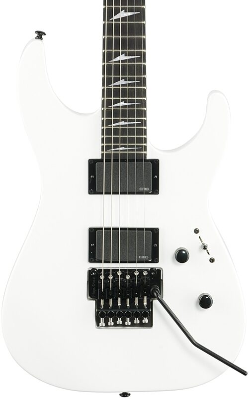 ESP LTD M-1000E Electric Guitar, Snow White, Body Straight Front