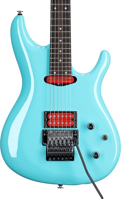 Ibanez JS2410 Joe Satriani Electric Guitar (with Case), Sky Blue, Body Straight Front