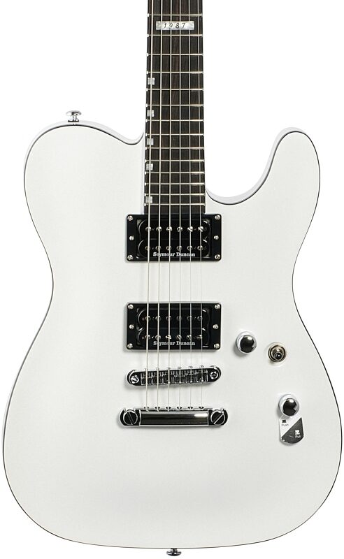 ESP LTD Eclipse 87 NT Electric Guitar, Pearl White, Body Straight Front