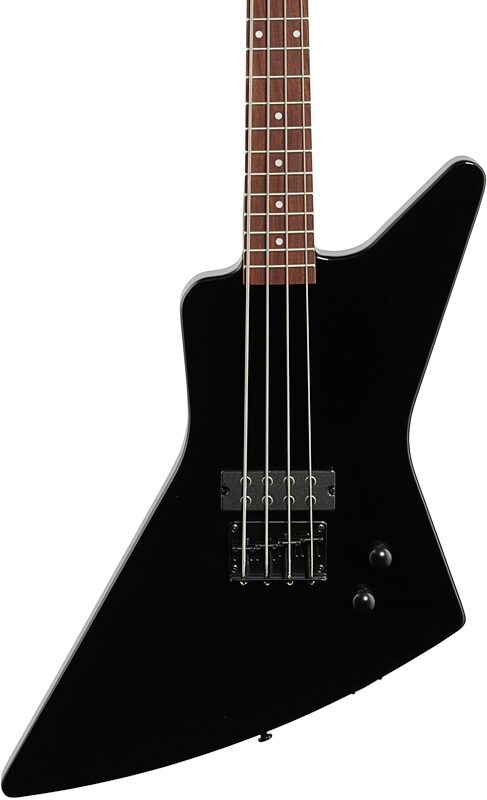 Dean Z Metalman Electric Bass, Black, Body Straight Front