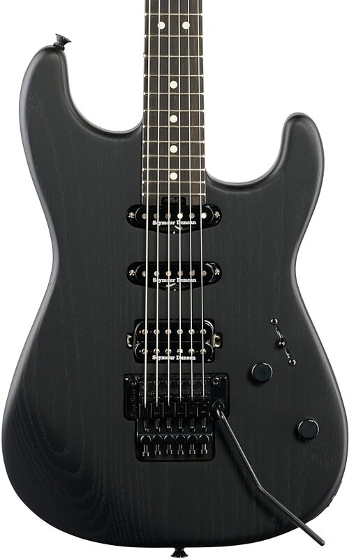 Charvel Pro-Mod San Dimas SD3 HSS Electric Guitar, Sassafras Black, Body Straight Front
