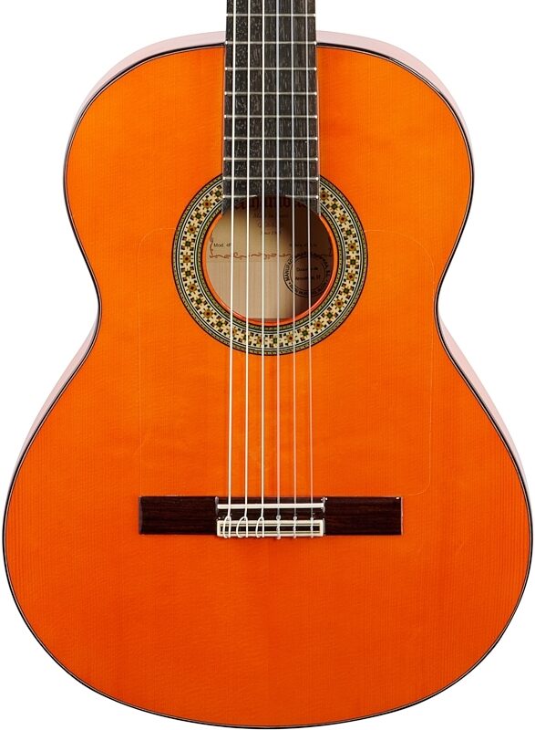 Alhambra 4-F Conservatory Flamenco Guitar (with Gig Bag), With Case, Body Straight Front