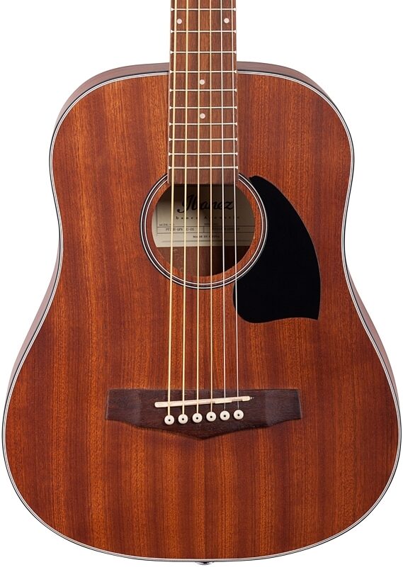 Ibanez PF2MH Performance 3/4-Size Acoustic Guitar (with Gig Bag), Open Pore Natural, Body Straight Front