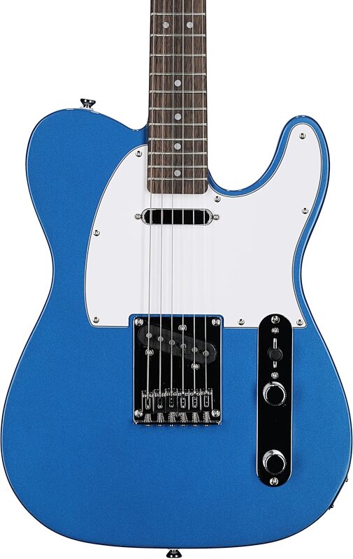Squier Affinity Telecaster Electric Guitar, Laurel Fingerboard, Lake Placid Blue, Body Straight Front