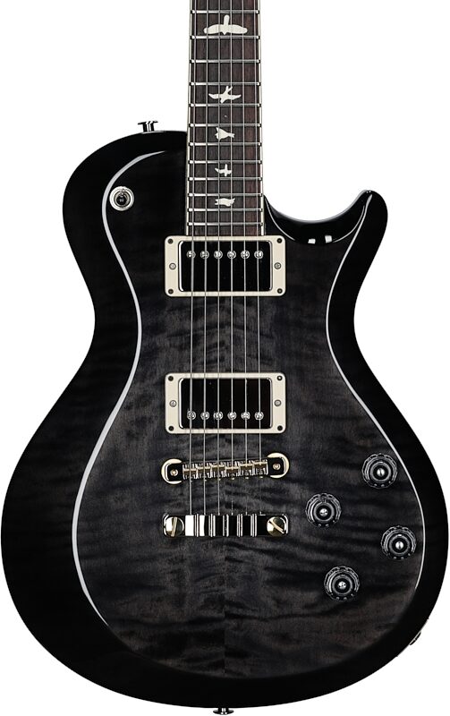 PRS Paul Reed Smith S2 McCarty 594 Singlecut Electric Guitar (with Gig Bag), Elephant Gray, Body Straight Front