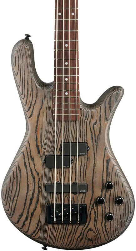 Spector NS Pulse 4-String Electric Bass, Charcoal Gray, Body Straight Front