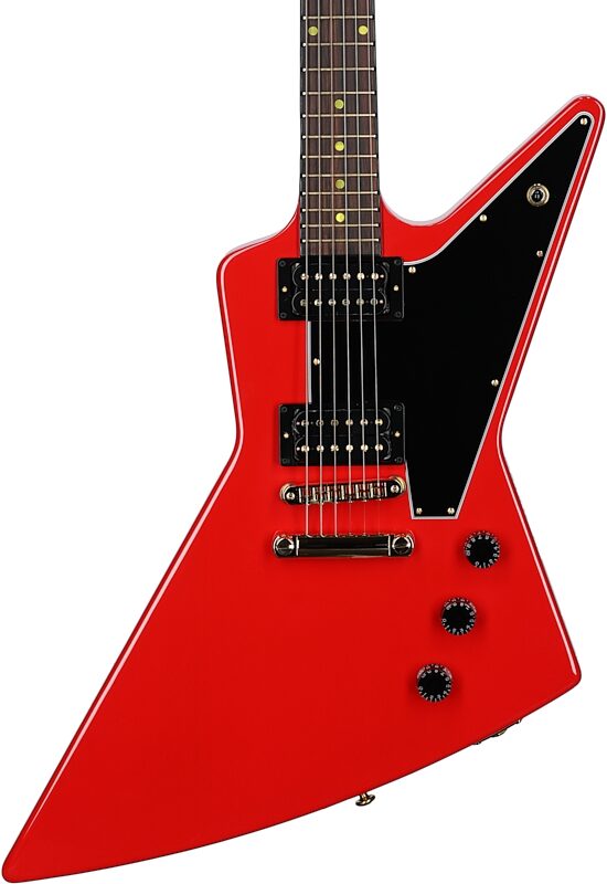 Gibson Lzzy Hale Signature Explorerbird Electric Guitar (with Case), Red, Body Straight Front
