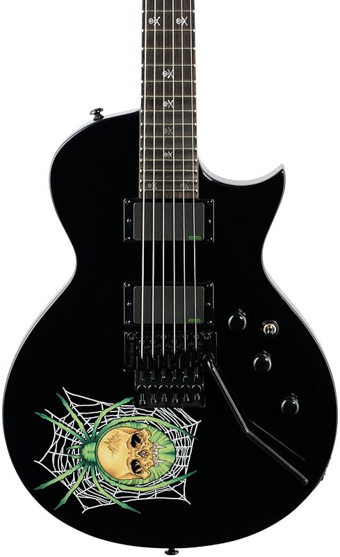 ESP LTD Kirk Hammett KH-3 Spider Electric Guitar (with Case), New, Body Straight Front