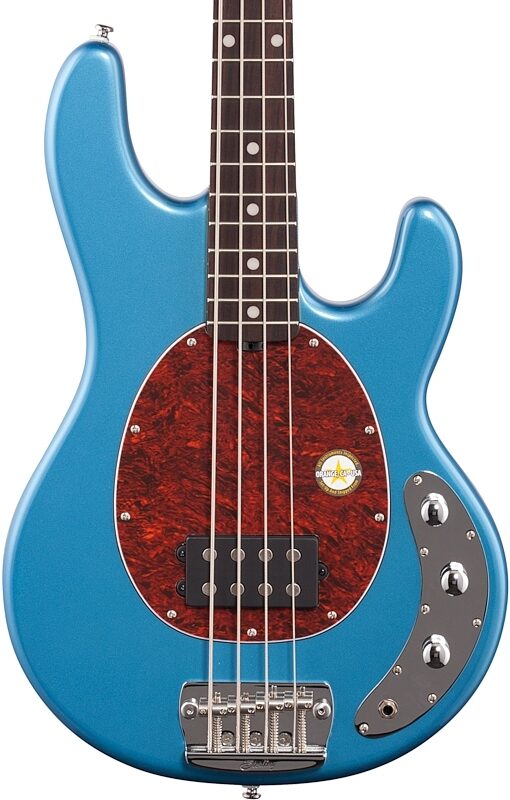 Sterling by Music Man StingRay Ray24 Electric Bass, Toluca Lake Blue, Body Straight Front