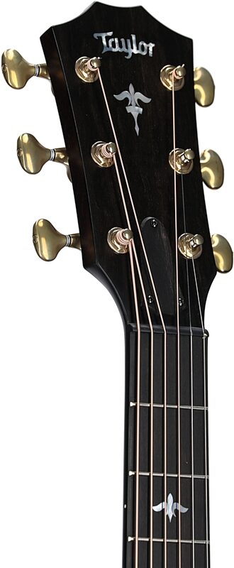 Taylor Builder's Edition 614ce Acoustic-Electric Guitar, Natural, Serial Number 1210251066, Headstock Left Front