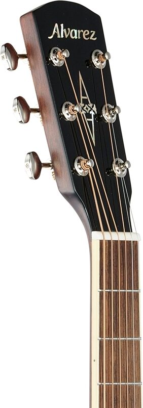 Alvarez Masterworks MF60OM Acoustic Guitar (with Gig Bag), Blemished, Headstock Left Front