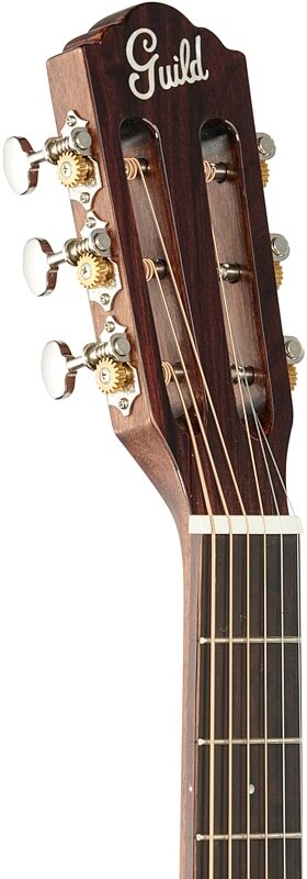 Guild P-240 Memoir Parlor Acoustic Guitar, New, Headstock Left Front