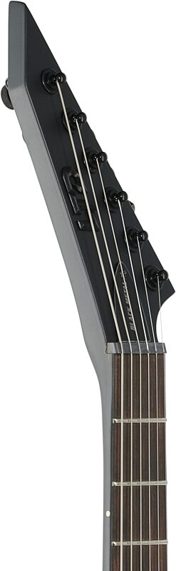 ESP LTD M-HT Electric Guitar, Black Metal, Headstock Left Front