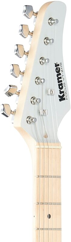 Kramer Focus VT-211S Electric Guitar, Pewter Grey, Headstock Left Front