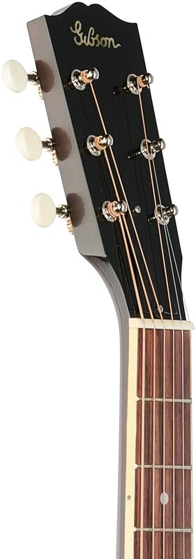 Gibson Custom Shop Historic 1934 Jumbo VOS Acoustic Guitar (with Case), Vintage Sunburst, Headstock Left Front