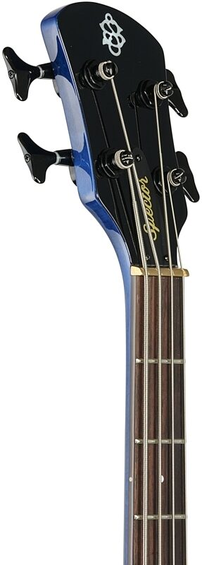 Spector NS Ethos 4-String Bass Guitar (with Bag), Interstellar Gloss, Headstock Left Front