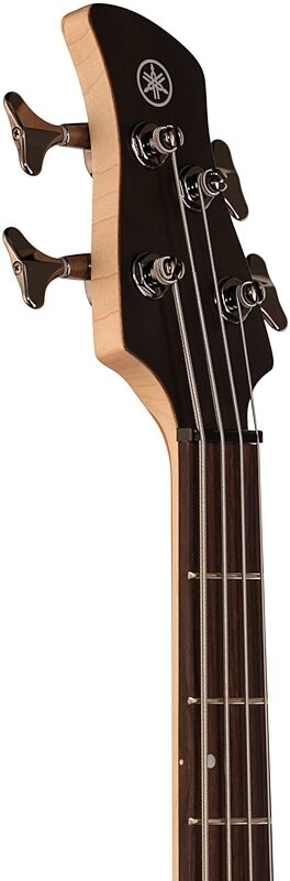 Yamaha TRBX504 Electric Bass, Transparent Black, Headstock Left Front