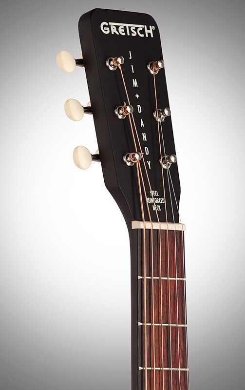 Gretsch G9500 Jim Dandy Parlor Flat Top Acoustic Guitar, 2-Color Sunburst, Headstock Left Front