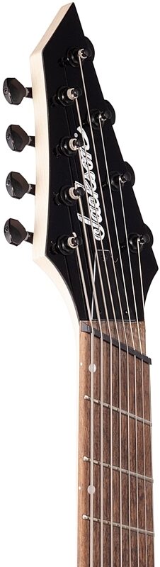 Jackson X Series Dinky DKAF8 MS Electric Guitar, 8-String, Black, Headstock Left Front