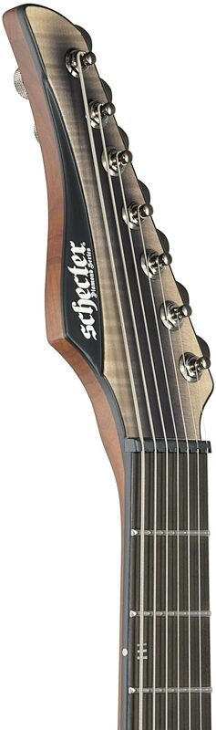 Schecter Banshee Mach 7 Electric Guitar, 7-String, Fallout Burst, Headstock Left Front