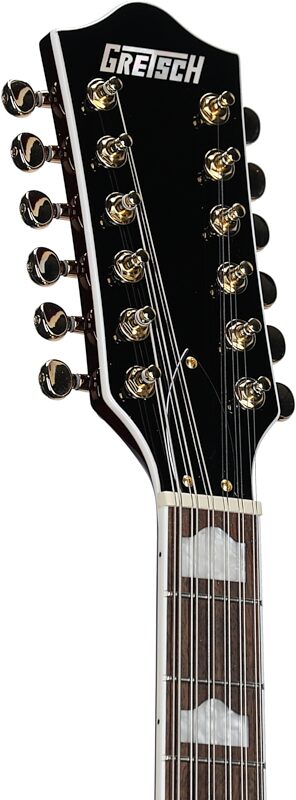 Gretsch G5422G-12 Electromatic Hollowbody Electric Guitar, 12-String, Walnut, Headstock Left Front