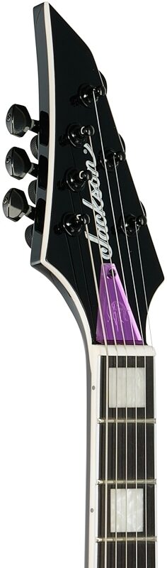 Jackson Pro Sig Marty Friedman MF1 Electric Guitar, Purple Mirror, Headstock Left Front