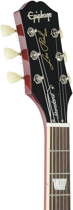 Epiphone Les Paul Standard 50s Electric Guitar, Heritage Cherry Sunburst, Headstock Left Front