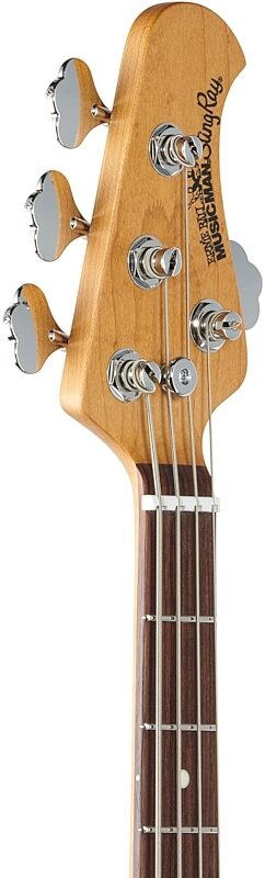 Ernie Ball Music Man StingRay Special Electric Bass (with Case), Rosewood Fingerboard, Burnt Ends, Headstock Left Front