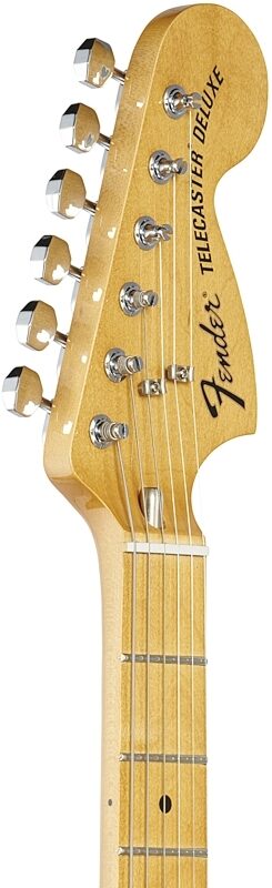 Fender Vintera '70s Telecaster Deluxe Electric Guitar, Maple Fingerboard (with Gig Bag), 3-Color Sunburst, Headstock Left Front
