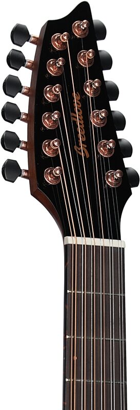 Breedlove ECO Pursuit Exotic S 12-String Concert CE Acoustic, Amber, Headstock Left Front