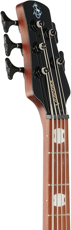 Spector EuroBolt 5 Electric Bass, 5-String (with Gig Bag), Tobacco Sunburst Gloss, Headstock Left Front