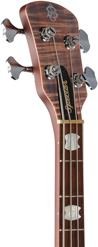 Spector Euro 4 RST Electric Bass (with Gig Bag), Sundown Glow Matte, Headstock Left Front