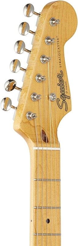 Squier Classic Vibe '50s Stratocaster Electric Guitar, with Maple Fingerboard, 2-Color Sunburst, Headstock Left Front
