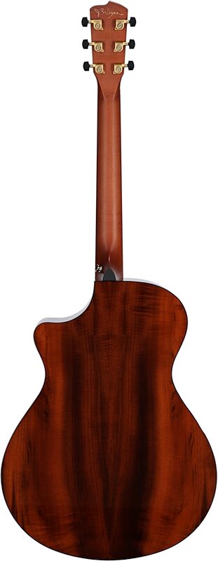 Breedlove Jeff Bridges Oregon Dreadnought Concerto CE Acoustic-Electric Guitar (with Gig Bag), New, Serial Number 27105, Full Straight Back