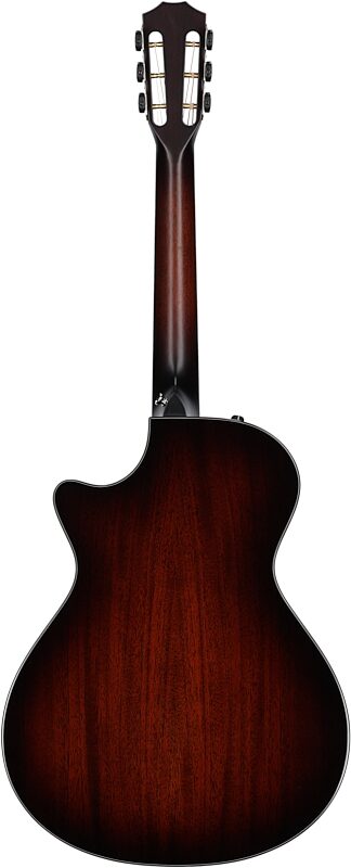 Taylor 522ceV 12-Fret Grand Cutaway Acoustic-Electric Guitar, Shaded Edge Burst, Serial Number 1204182107, Full Straight Back
