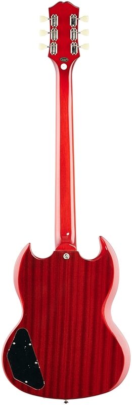 Epiphone SG Standard '61 Maestro Vibrola Electric Guitar, Vintage Cherry, Full Straight Back